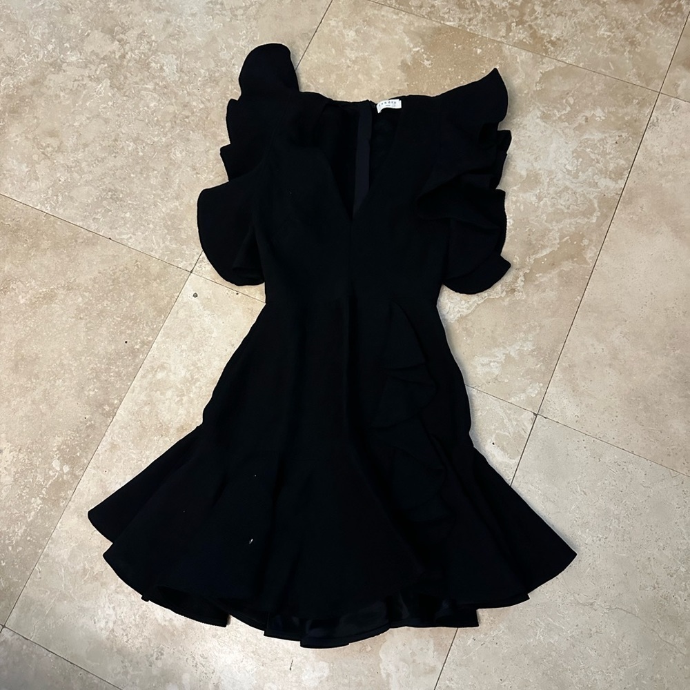 Sandro
Obiwan Ruffle Mini Dress (24) - Picture 3 of 5